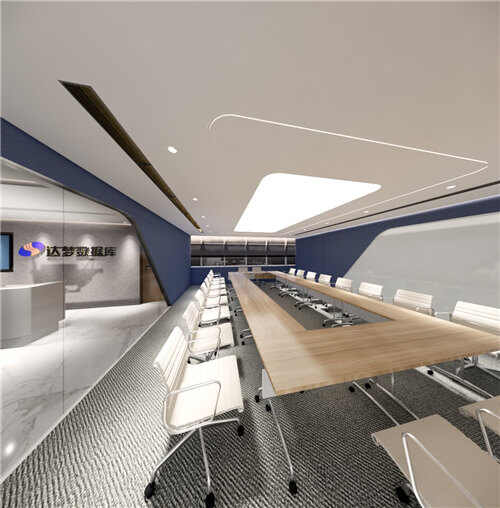 高科技企業(yè)會議室設計效果圖